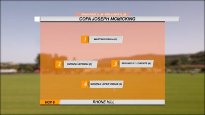 Copa Joseph McMicking: La Maroma vs Rhone Hill