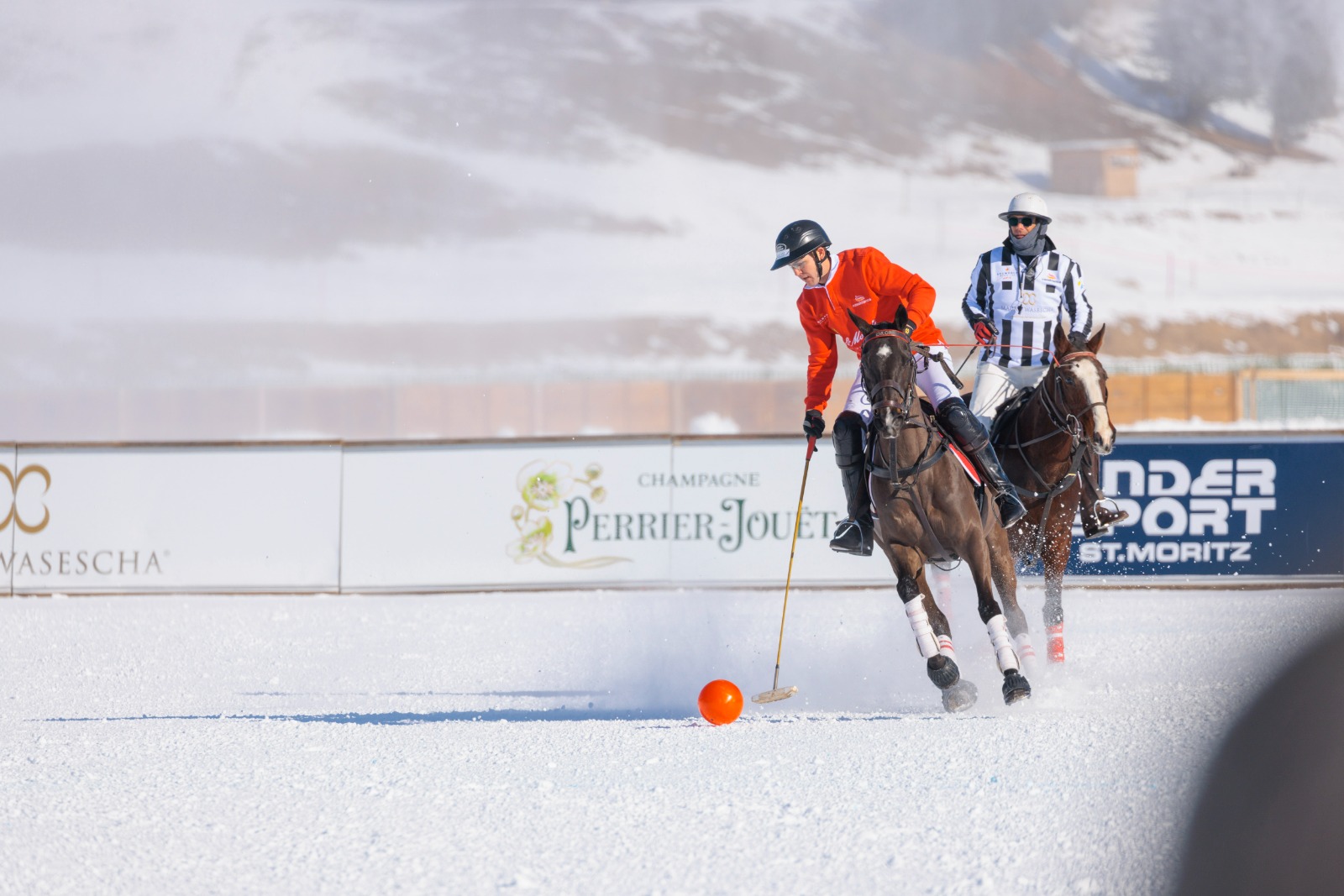 PoloLine.TV Snow Polo World Cup Clininique La Prairie v St. Moritz