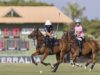 Robert Strom & Mia Cambiaso – SAINTE MESME vs. LA DOLFINA DOS LUNAS. Photo Credit MATIAS CALLEJO