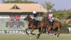 Robert Strom & Mia Cambiaso – SAINTE MESME vs. LA DOLFINA DOS LUNAS. Photo Credit MATIAS CALLEJO