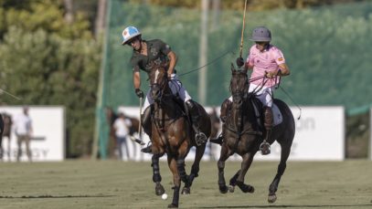 Adolfo Cambiaso (n) & Pascual Sáinz de Vicuña – MB POLO TEAM vs. LA DOLFINA DOS LUNAS. Photo Credit MATIAS CALLEJO