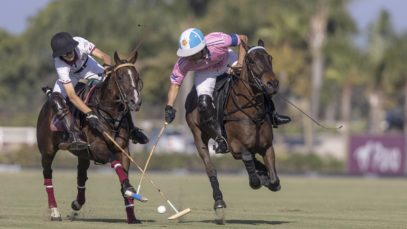 Beltrán Laulhé & Adolfo Cambiaso – LA DOLFINA DOS LUNAS vs. KAZAK. Photo Credit MATIAS CALLEJO